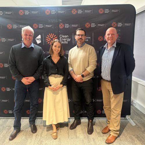 International wind energy experts with CESNCE